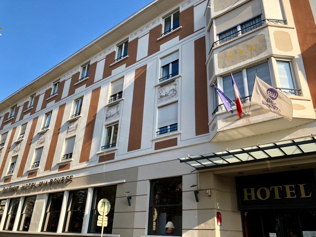 Best Western Hotel De La Bourse Мюлуз Екстериор снимка